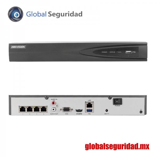 DS7604NIE14P NVR 4 canales IP